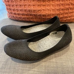 Allbirds Tree Breezers - Heathered Black (Black Sole) - 7 - never worn